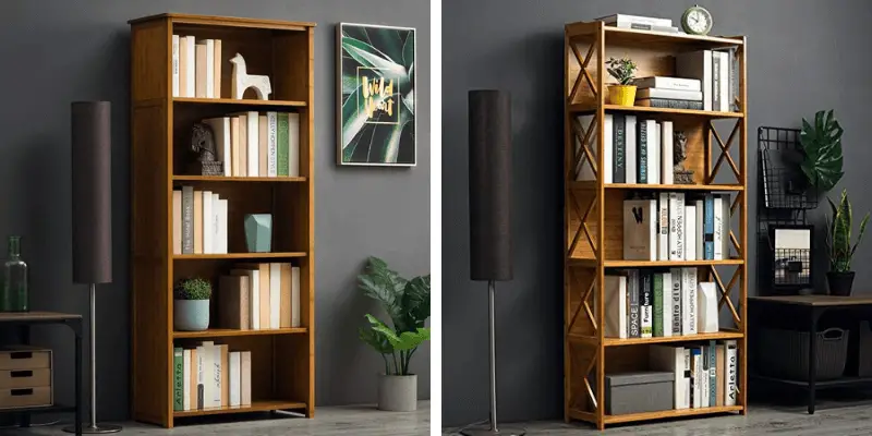 Best 5 Tier Bamboo Bookshelves
