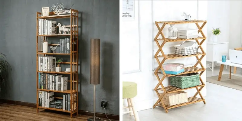 Best 6 Tier Bamboo Bookshelves (1)