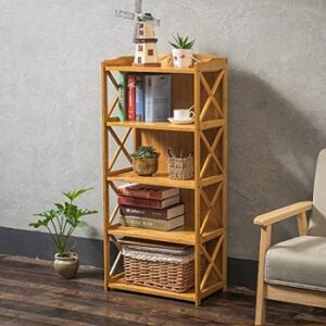 4 Tier Bamboo Bookshelves