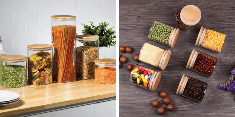 Best Glass Jars with Bamboo Lids